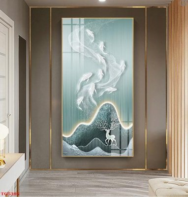 File gốc File tranh bộ tráng gương hiện đại TG5395 (cho in 3D) độc đáo