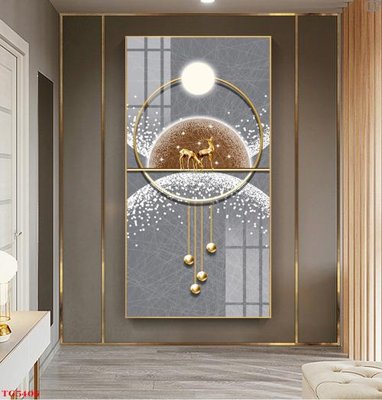 File in mica File tranh bộ tráng gương hiện đại TG5406 (ảnh gốc) đẹp