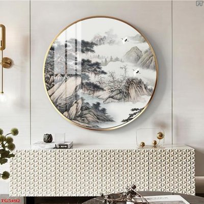 File ảnh File tranh bộ tráng gương hiện đại TG5492 (gốc) in decal dán tường