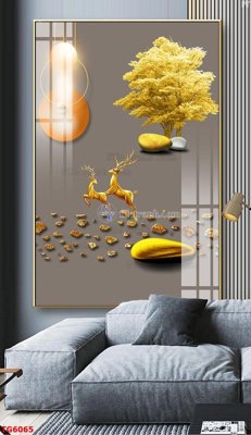 Ảnh gốc File bộ tranh treo tráng gương TG6065 (độ nét cao) in tráng gương