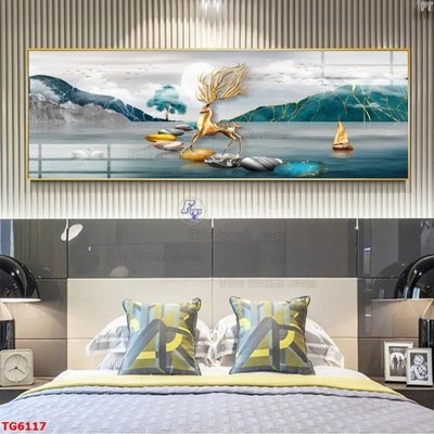 File tranh File bộ tranh treo tráng gương TG6117 (ảnh gốc) chi tiết rõ ràng