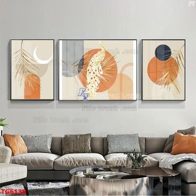 Tải file File bộ tranh treo tráng gương TG6138 (ảnh gốc) in gạch men