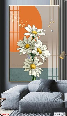 File in trần File bộ tranh treo tráng gương TG6179 (bản gốc) trời sao