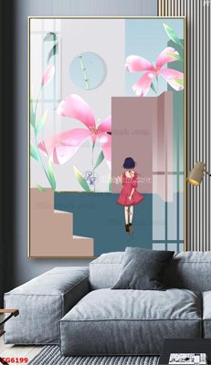 File in mica File bộ tranh treo tráng gương TG6199 (bản gốc) sắc sảo