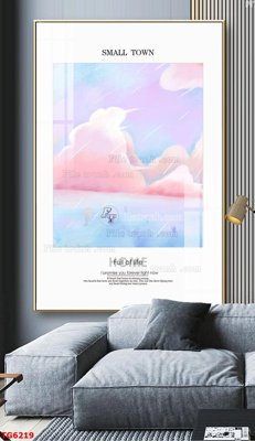 File tranh ảnh gốc File bộ tranh treo tráng gương TG6219 dùng cho in khổ lớn
