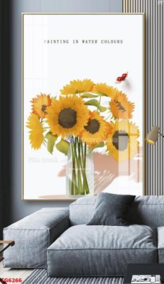 File tranh in tráng gương File bộ tranh treo tráng gương TG6266 (siêu nét)