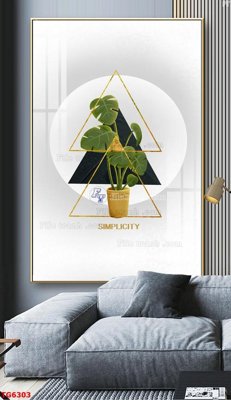 Ảnh mô tả file gốc in mica File bộ tranh treo tráng gương TG6303