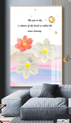 File tranh in trần 3D File bộ tranh treo tráng gương TG6339 (ảnh gốc)