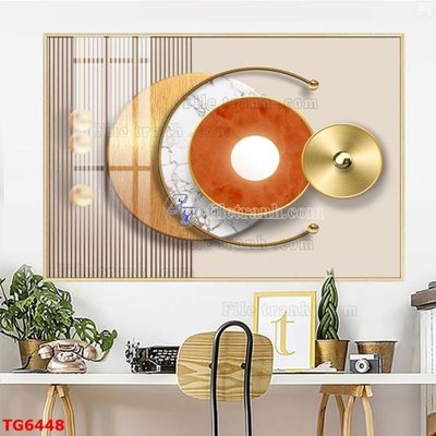 File in ấn File bộ tranh treo tráng gương TG6448 (bản gốc) sắc nét