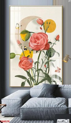 File ảnh File bộ tranh treo tráng gương TG6579 (gốc) in quảng cáo ngoài trời