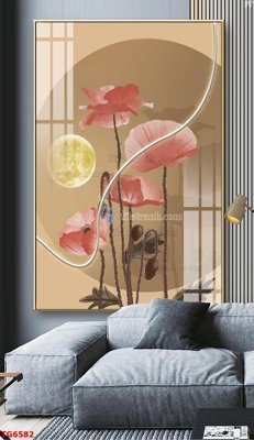 File ảnh File bộ tranh treo tráng gương TG6582 (gốc) in biển hiệu