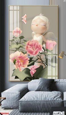 Ảnh gốc File bộ tranh treo tráng gương TG6594 (độ nét cao) in tráng gương