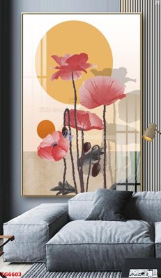 File in ấn File bộ tranh treo tráng gương TG6603 (bản gốc) sắc nét