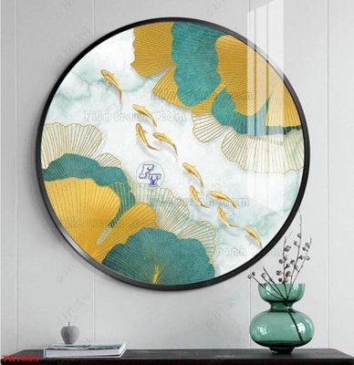 File tranh File tranh bộ in tráng gương hiện đại TK1003 (bản gốc) in lụa 3D