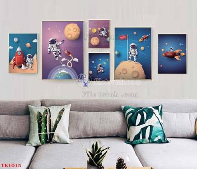 Tải file gốc File tranh bộ in tráng gương hiện đại TK1015 (in không vỡ ảnh)