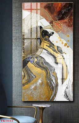 File in trần File tranh bộ in tráng gương hiện đại TK1033 (file gốc) chủ đề vũ trụ