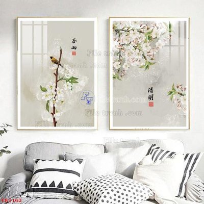 File gốc File tranh bộ in tráng gương hiện đại TK1162 (PSD/TIFF) độ phân giải cao