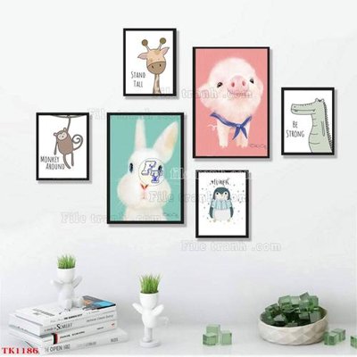 File tranh File tranh bộ in tráng gương hiện đại TK1186 (gốc) chủ đề thành phố