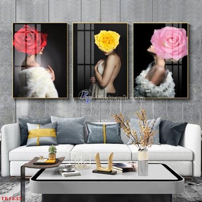 File tranh File tranh bộ in tráng gương hiện đại TK1235 (bản gốc) trang trí văn phòng