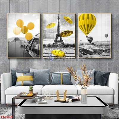 Tải về hình ảnh gốc File tranh bộ in tráng gương hiện đại TK1249 sắc nét