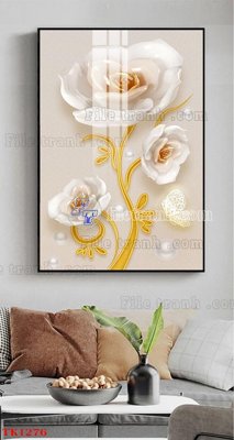 Chi tiết file ảnh File tranh bộ in tráng gương hiện đại TK1276 sắc nét