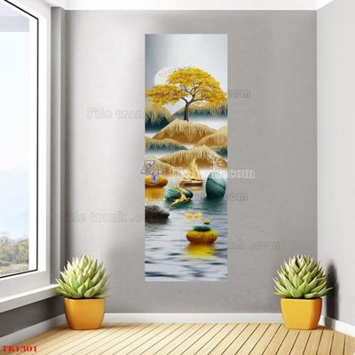 Mua file gốc File tranh bộ in tráng gương hiện đại TK1301 (chất lượng) tại Filetranh.com