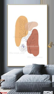 Tải file File bộ tranh treo tráng gương TK1363 (gốc) chủ đề hoa sen