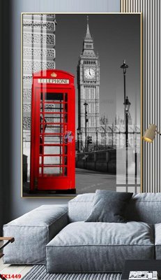 Tải file File bộ tranh treo tráng gương TK1449 (gốc) chủ đề hoa sen