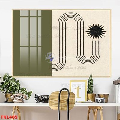 File in ấn chuyên nghiệp File bộ tranh treo tráng gương TK1485 (file gốc)