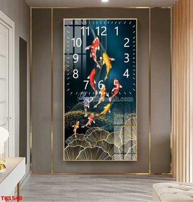 File tranh File bộ tranh treo tráng gương TK1540 (gốc) phong cách tối giản