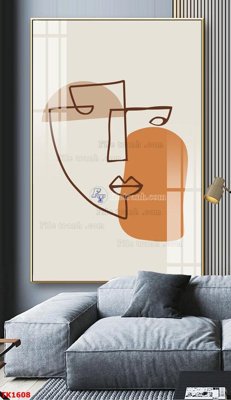 File gốc File bộ tranh treo tráng gương TK1608 (in mica) làm bảng hiệu