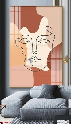 Hình ảnh file gốc in trần nhà File bộ tranh treo tráng gương TK1643