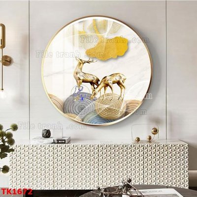 Download file File bộ tranh treo tráng gương TK1672 (gốc) in mica cao cấp