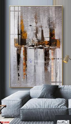 File in ấn File bộ tranh treo tráng gương TK1690 (bản gốc) chất lượng cao