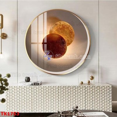 File gốc File bộ tranh treo tráng gương TK1753 (trang trí) cho phòng khách