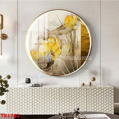 File gốc File bộ tranh treo tráng gương TK1762 (phiên bản chuẩn) để in ấn