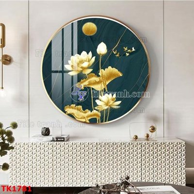 File gốc File bộ tranh treo tráng gương TK1781 (PNG) không nền chất lượng
