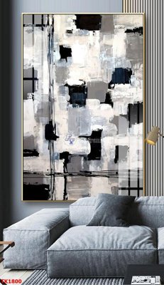 File tranh File bộ tranh treo tráng gương TK1800 (bản gốc) in canvas