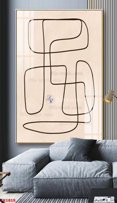 Mua file tranh gốc File bộ tranh treo tráng gương TK1819 tại Filetranh.com