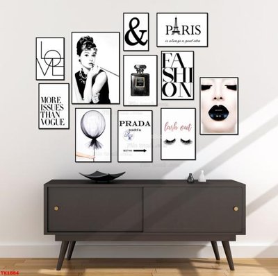 File in ấn File bộ tranh treo tráng gương TK1884 (bản gốc) từ file gốc