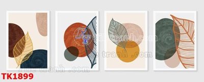 File in ấn File bộ tranh treo tráng gương TK1899 (bản gốc) chất lượng cao