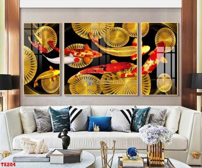 Ảnh gốc File tranh hiện đại pha lê gương hot TK204 (siêu chi tiết) để in ấn