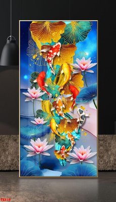 File PSD File tranh hiện đại pha lê gương hot TK219 (chất lượng in ấn)