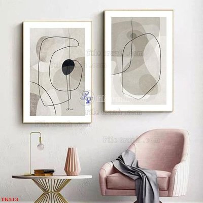 Tệp tin gốc File tranh bộ in tráng gương hiện đại TK513 (chất lượng) File tranh bộ in tráng gương hiện đại TK513