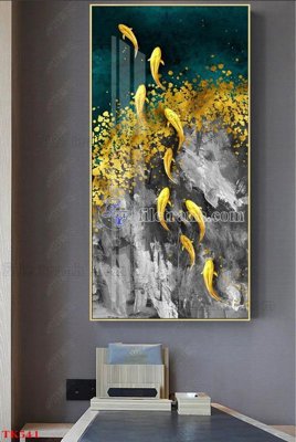 File gốc File tranh bộ in tráng gương hiện đại TK541 (trang trí) phòng trẻ em