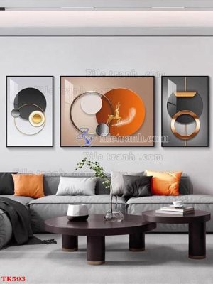 File PSD File tranh bộ in tráng gương hiện đại TK593 (bản gốc) độ phân giải cao