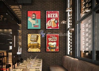 File tranh File tranh bộ in tráng gương hiện đại TK627 (gốc) chủ đề tĩnh vật