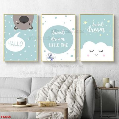 Download file gốc File tranh bộ in tráng gương hiện đại TK658 (độ nét cao)