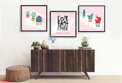 Tải file File tranh bộ in tráng gương hiện đại TK689 (PSD) cho in tranh kính