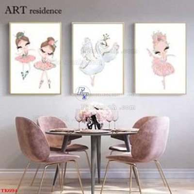 Download file gốc File tranh bộ in tráng gương hiện đại TK694 (in lụa) cao cấp